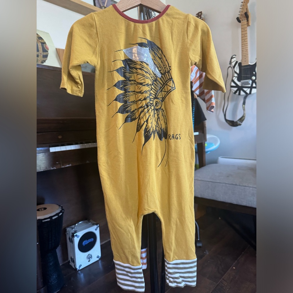 Rags to Raches - Feather Mustard 18-24m / VGUC